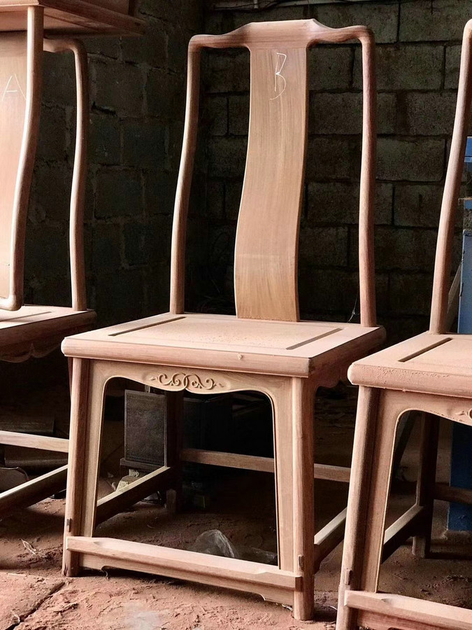 缅甸花梨明式餐椅